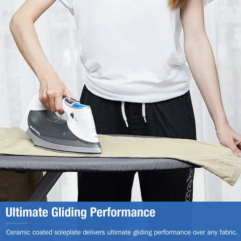 BEAUTURAL fabric presets provide ideal temperatures for multiple fabrics