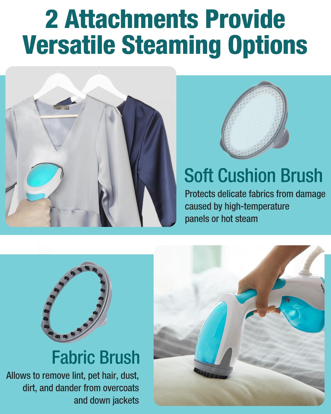 BEAUTURAL steamer auto-off adds safety and energy efficiency.
