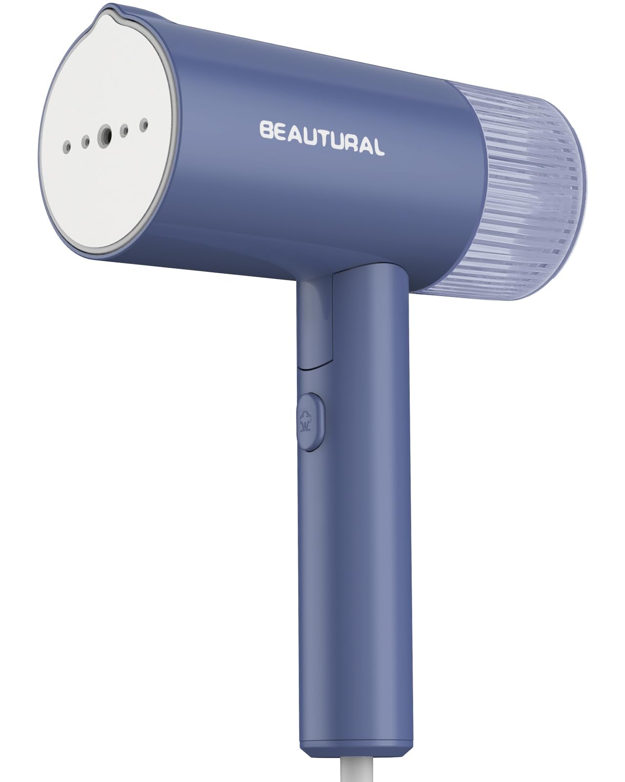 BEAUTURAL steamer heats up in 30 seconds for quick wrinkle removal