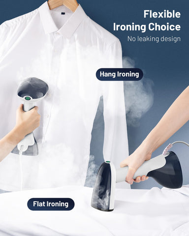 BEAUTURAL thermostatic aluminum plate ensures consistent heat across fabrics.