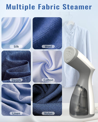 BEAUTURAL steamer vertical-horizontal-steaming enables flexible fabric care.