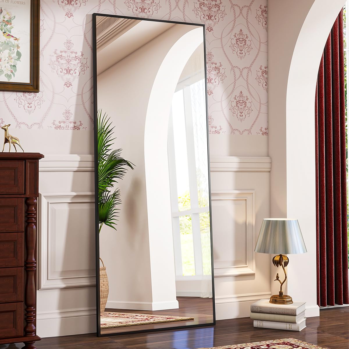 BEAUTYPEAK bedroom scene shows versatile placement for dressing areas