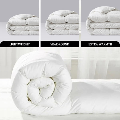 Beautyrest OEKO-TEX certified hypoallergenic comforter for cleaner sleep.
