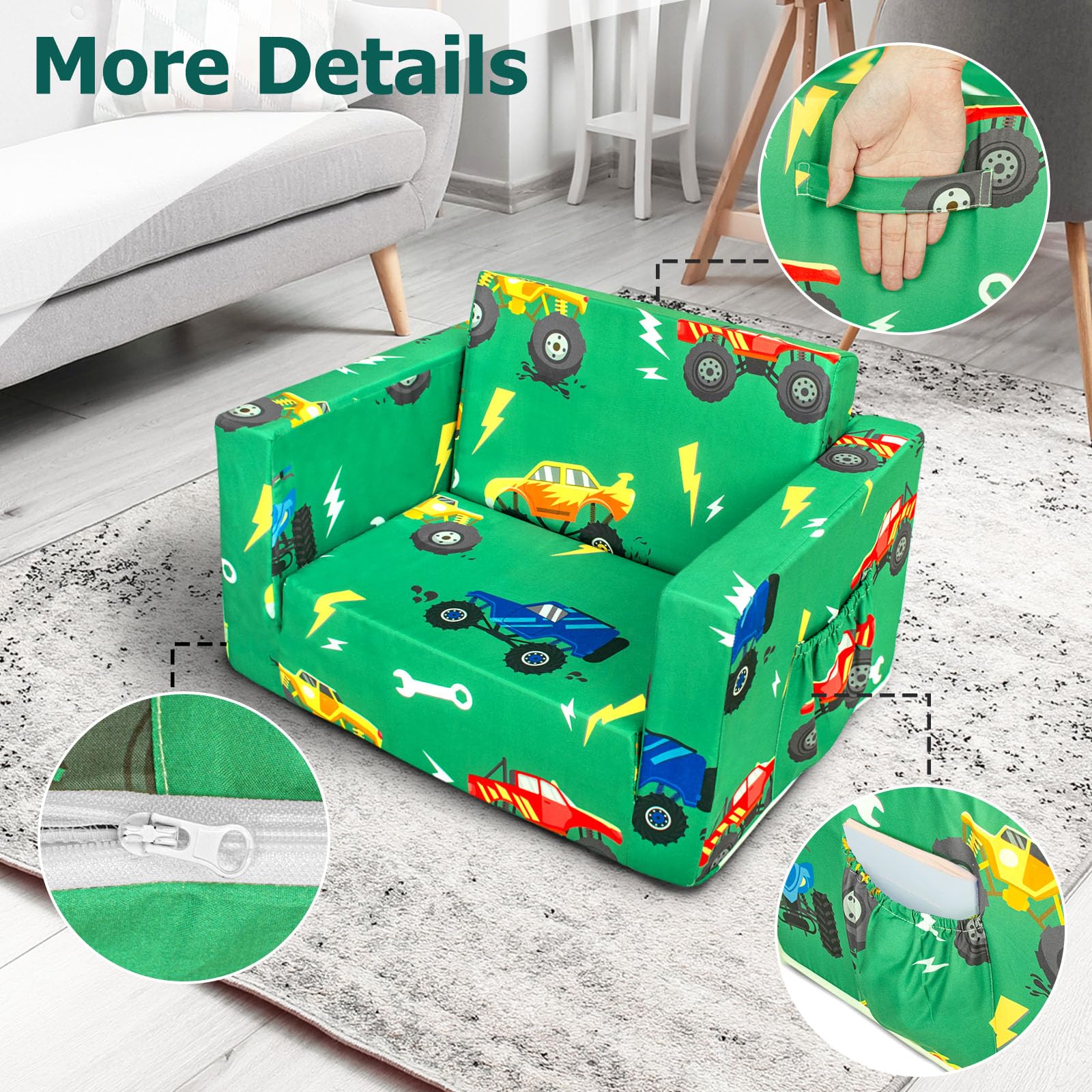 Beavtaens compact design fits smaller rooms without crowding space.