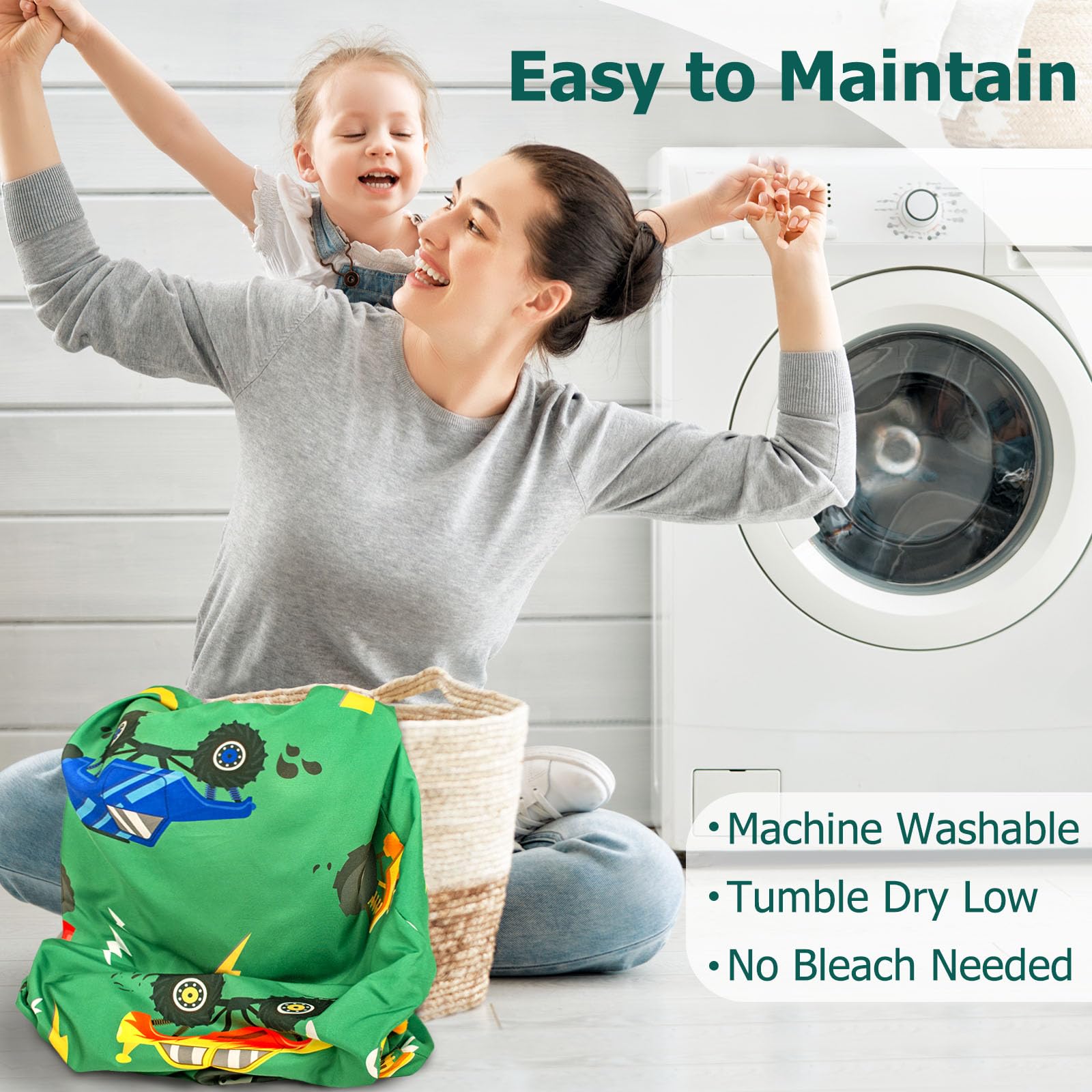 Beavtaens kid-safe support cushions offer gentle lounging and play support.