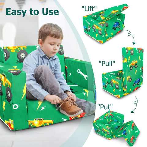 Beavtaens lightweight construction moves easily between rooms for spontaneous fun.