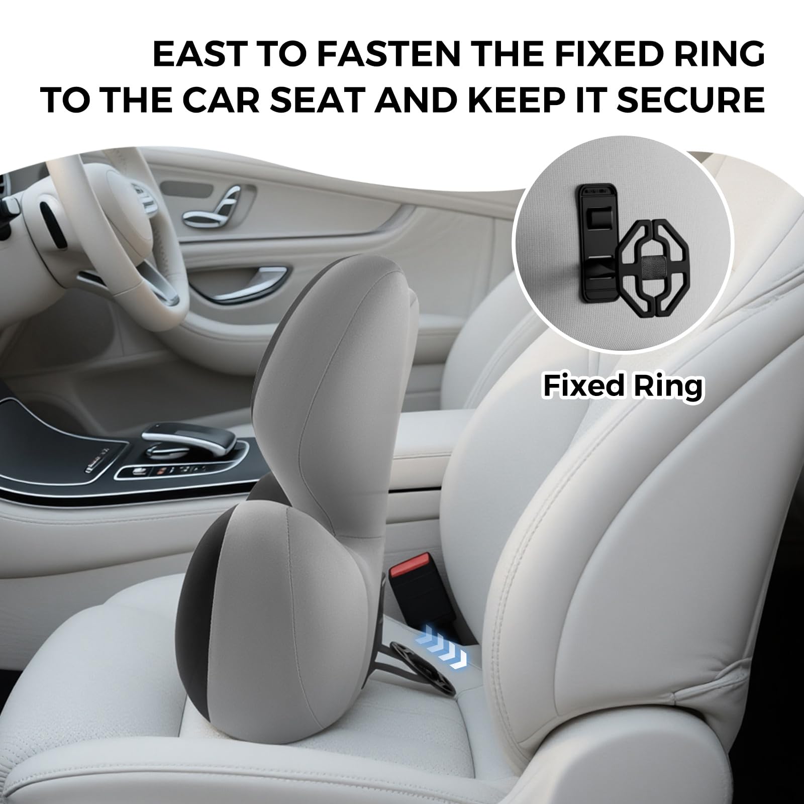 BEBAS ergonomic design promotes healthier posture during work and driving.