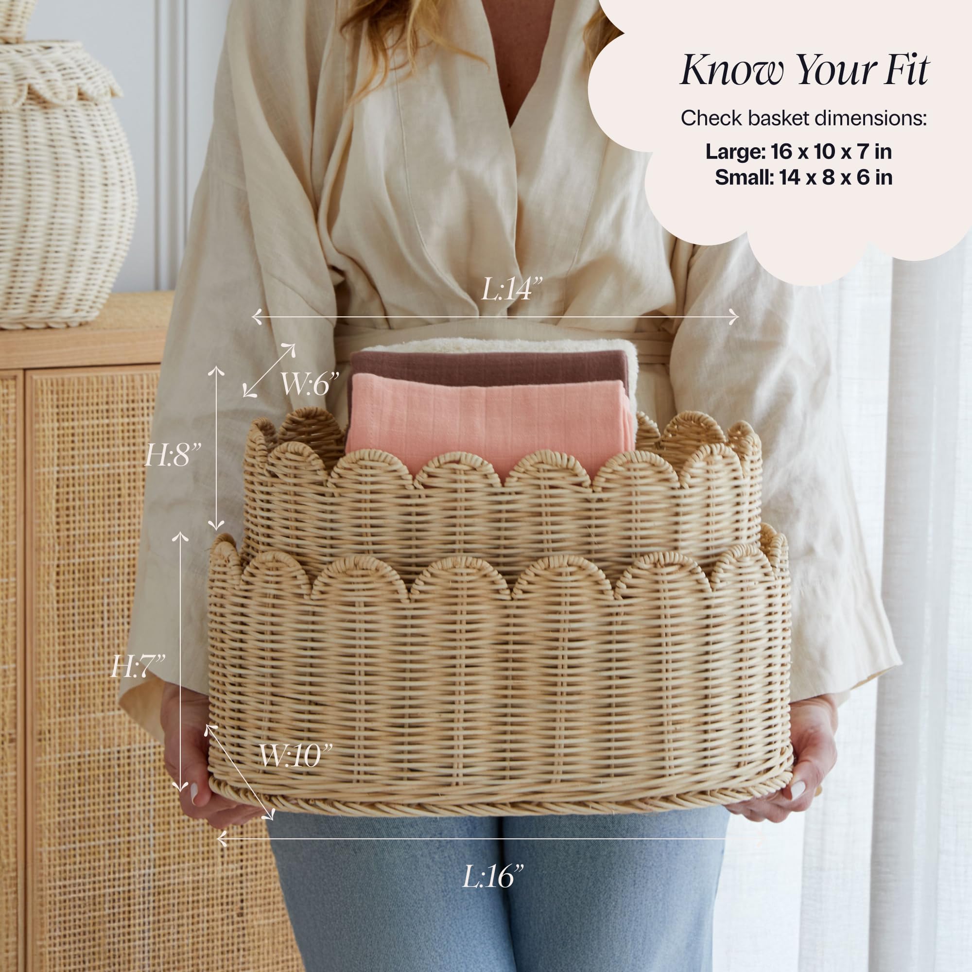 BEBE BASK handwoven rattan closeup highlights artisanal craft