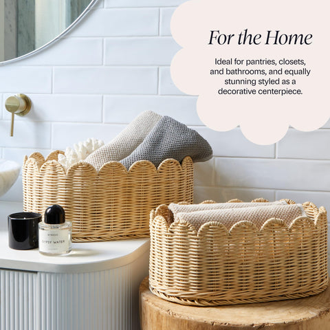 BEBE BASK decorative storage for bathroom or bedroom