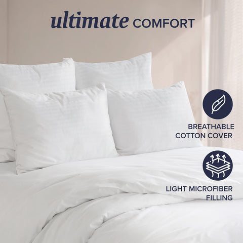 Beckham euro pillow versatile for couch, bed, or outdoor use.