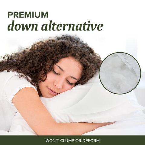 Beckham Hotel Collection machine washable pillow for easy care