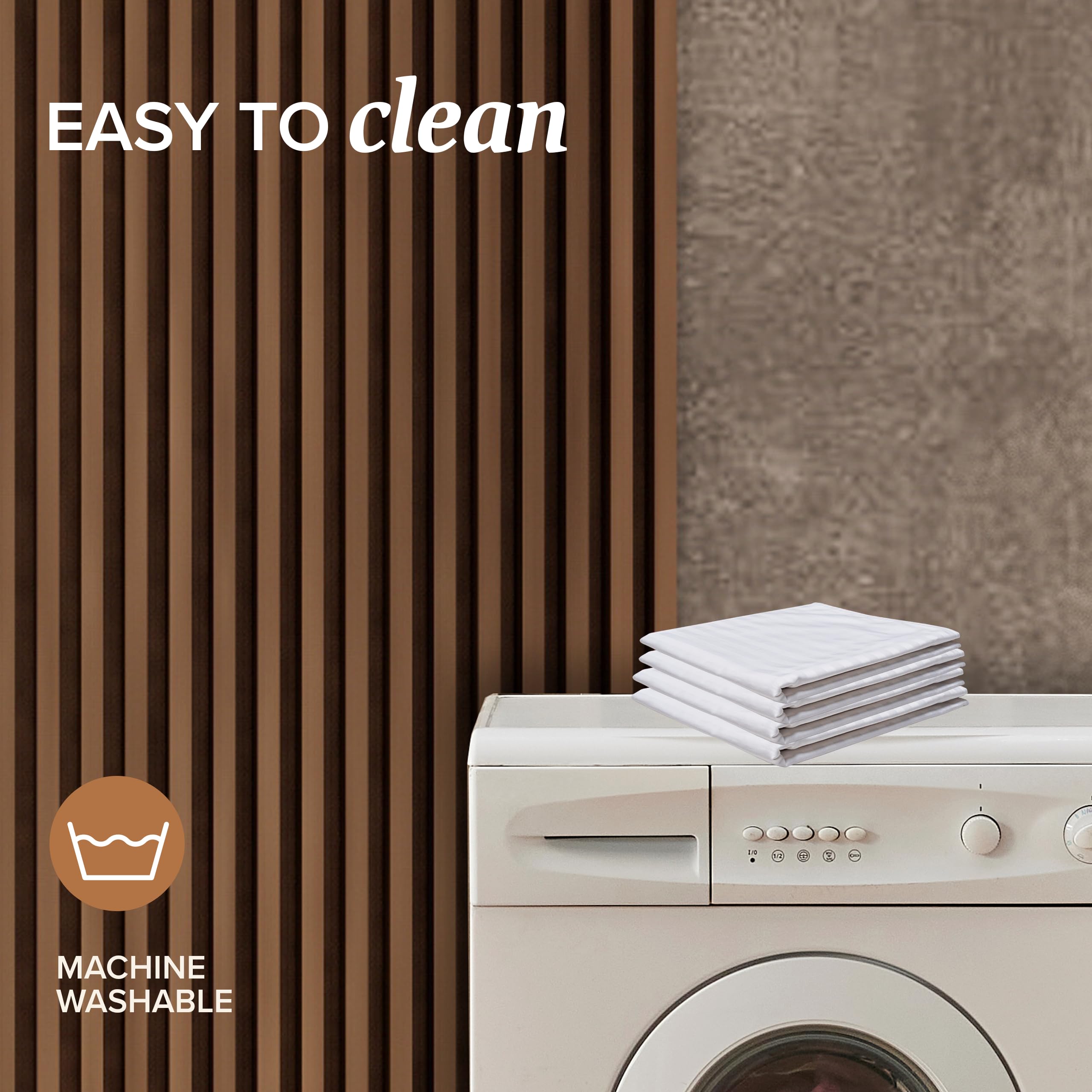Beckham Hotel Collection uses OEKO-TEX certified manufacturing for safety.