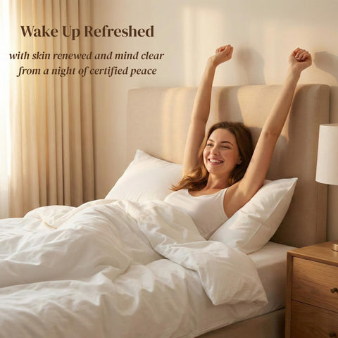 Beckham Hotel Collection machine washable queen pillowcases for simple care