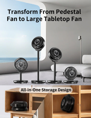 Becvtoz pedestal fan 12-hour timer for automatic shutoff