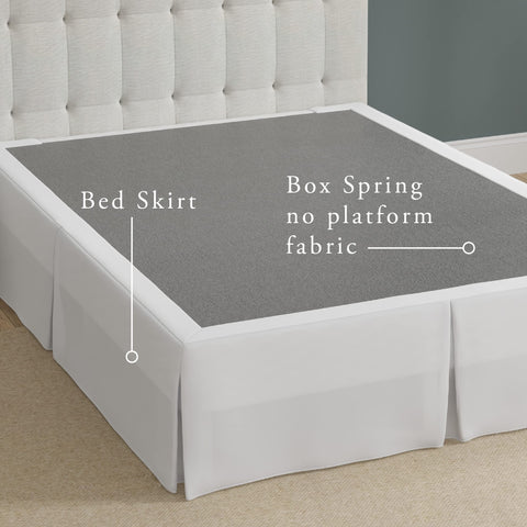 Bed Maker's Never Lift mitered corners accommodate footboards for clean edges