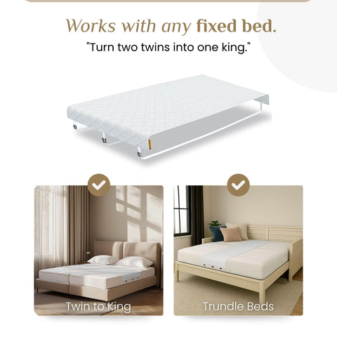 Bedbinder Deluxe Nightly Stability image delivers consistent sleep surface across movement.