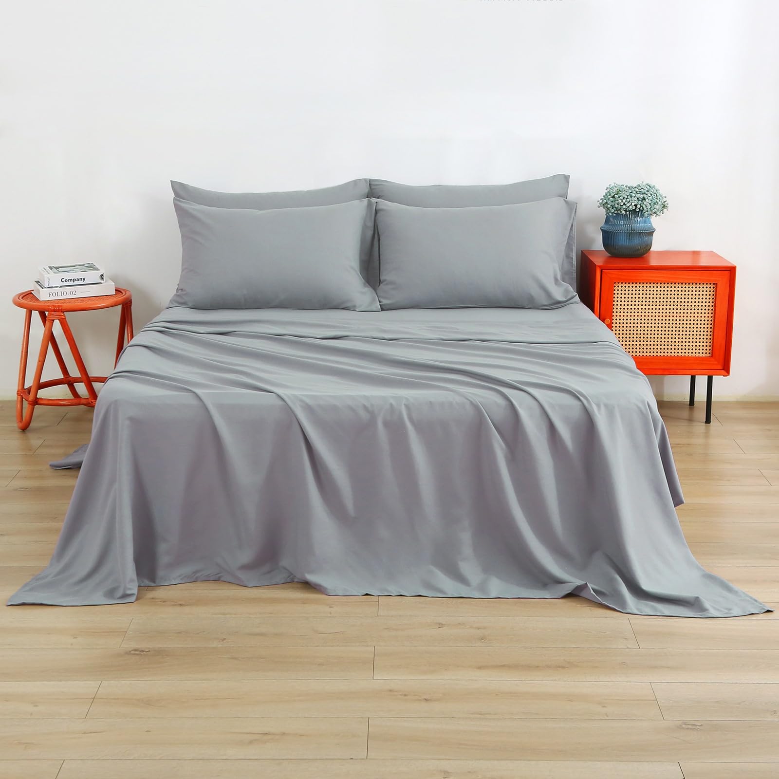 Bedecor fabric close-up shows soft touch gentle on skin.