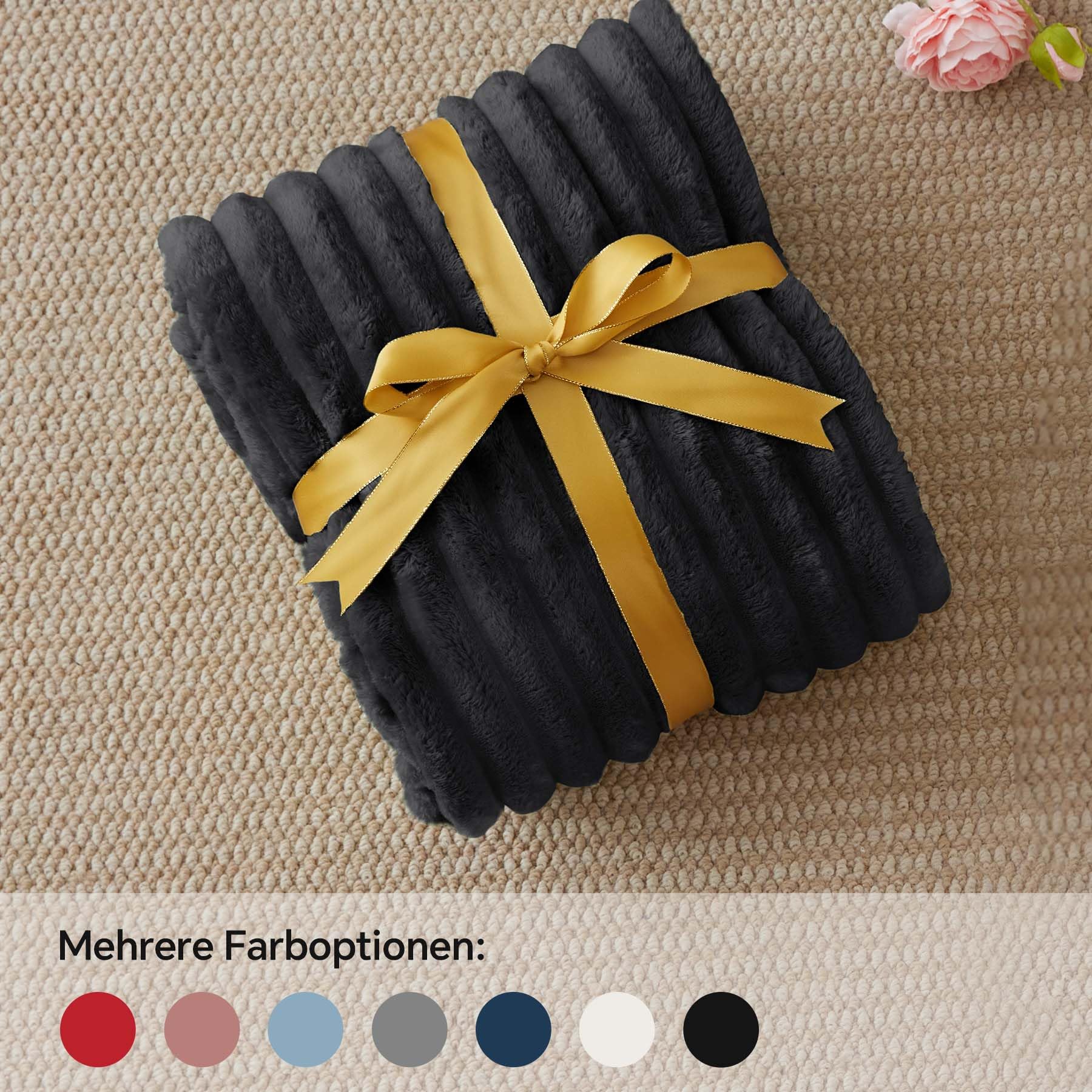 BEDELITE throw blanket portable for camping and travel comfort.