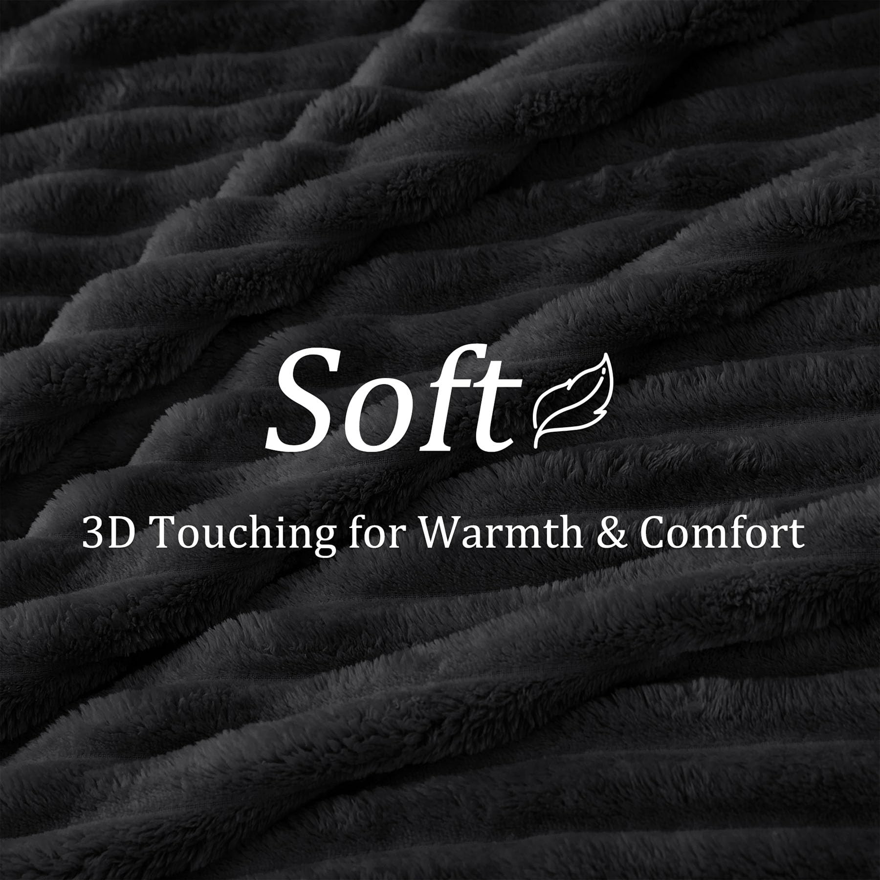 BEDELITE cozy blanket for couch use, ideal for TV time and lounging.
