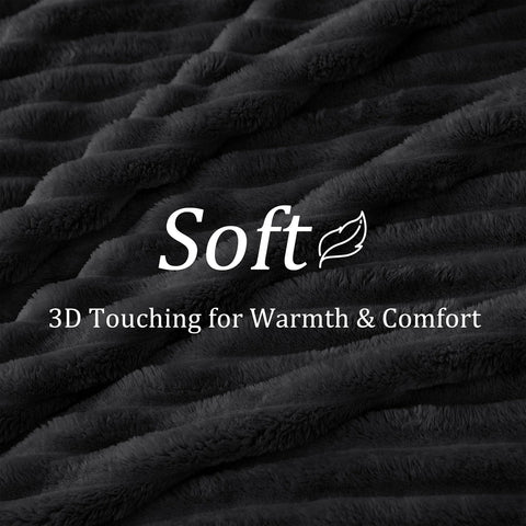 BEDELITE cozy blanket for couch use, ideal for TV time and lounging.