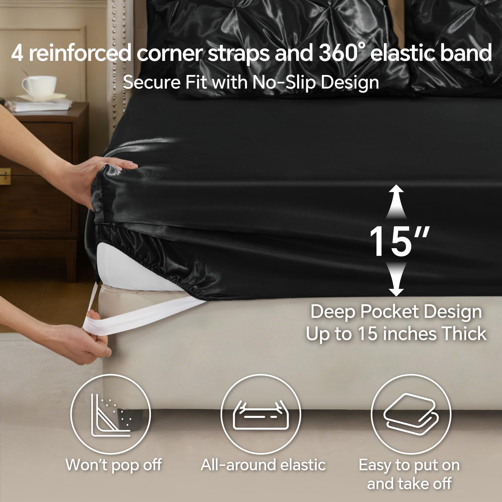 BEDELITE durable weave resists pilling and fading for long-lasting color