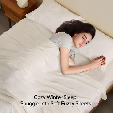 BEDELITE fitted sheet hugs mattress up to 16 inches for secure sleep