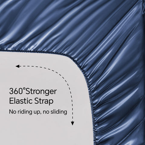 Bedelite king flat sheet measures 108 by 102 inches for ample coverage