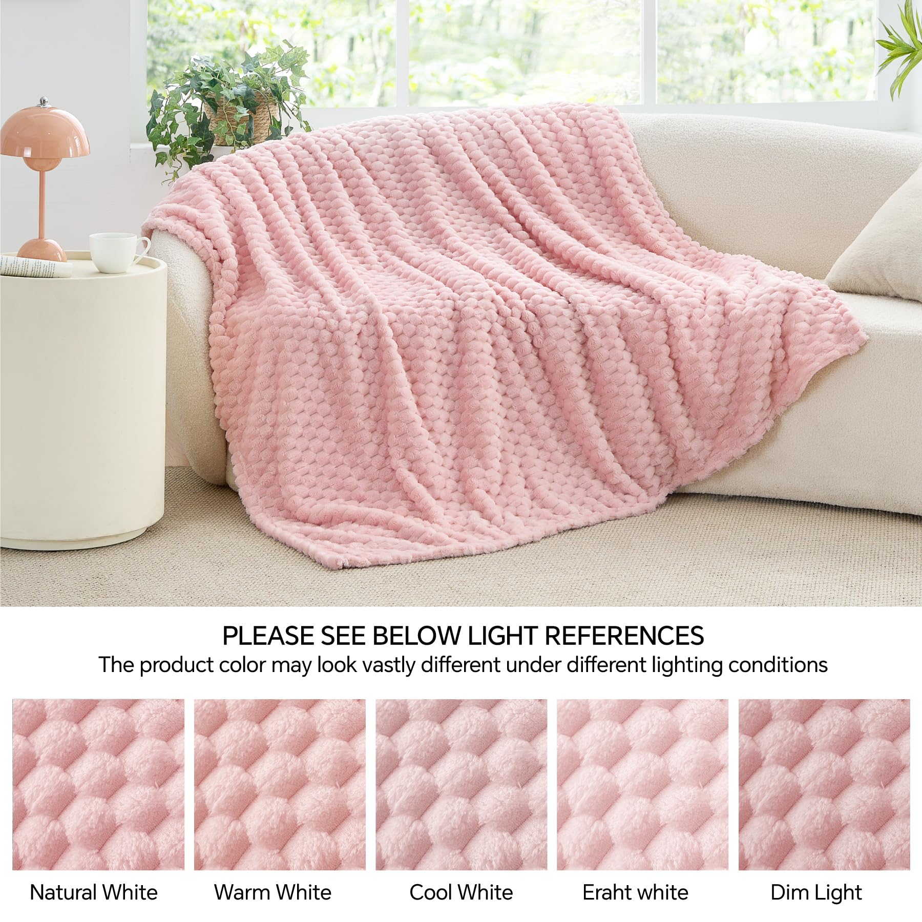 BEDELITE blanket resists shrinking and fading for lasting color.