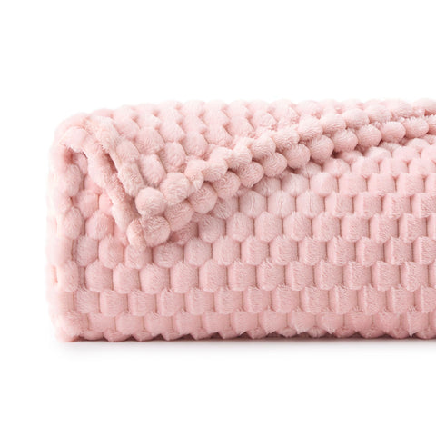 BEDELITE twin fleece blanket offers a soft texture for cozy evenings.