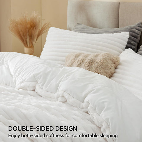 BEDELITE comforter set includes two pillowcases for complete coverage