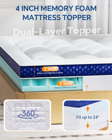 BEDELITE king-stretchable-pockets fit mattresses from 6 to 24 inches thick.