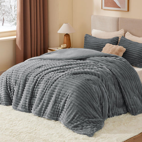 BEDELITE micro-mink front close-up shows soft, luxurious texture.