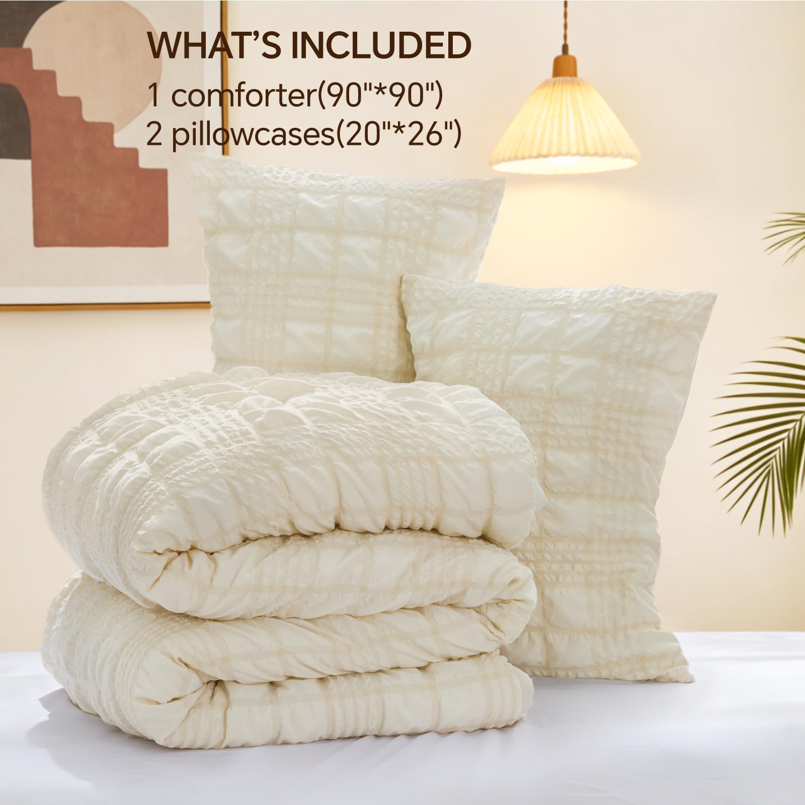BEDELITE pillowcases included, 20x26 inches, smooth and durable