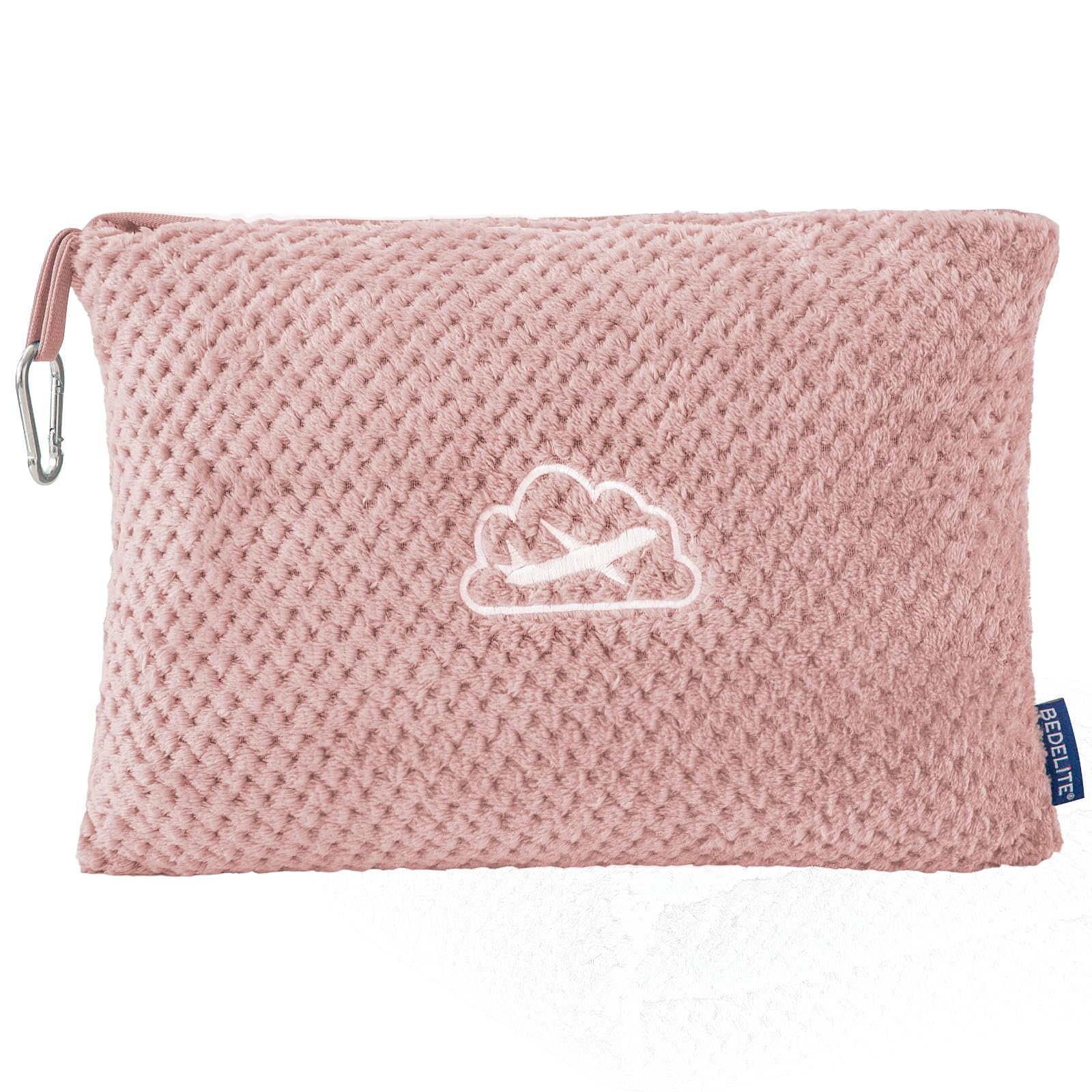 BEDELITE travel blanket 65x40 provides cozy warmth on flights and trips