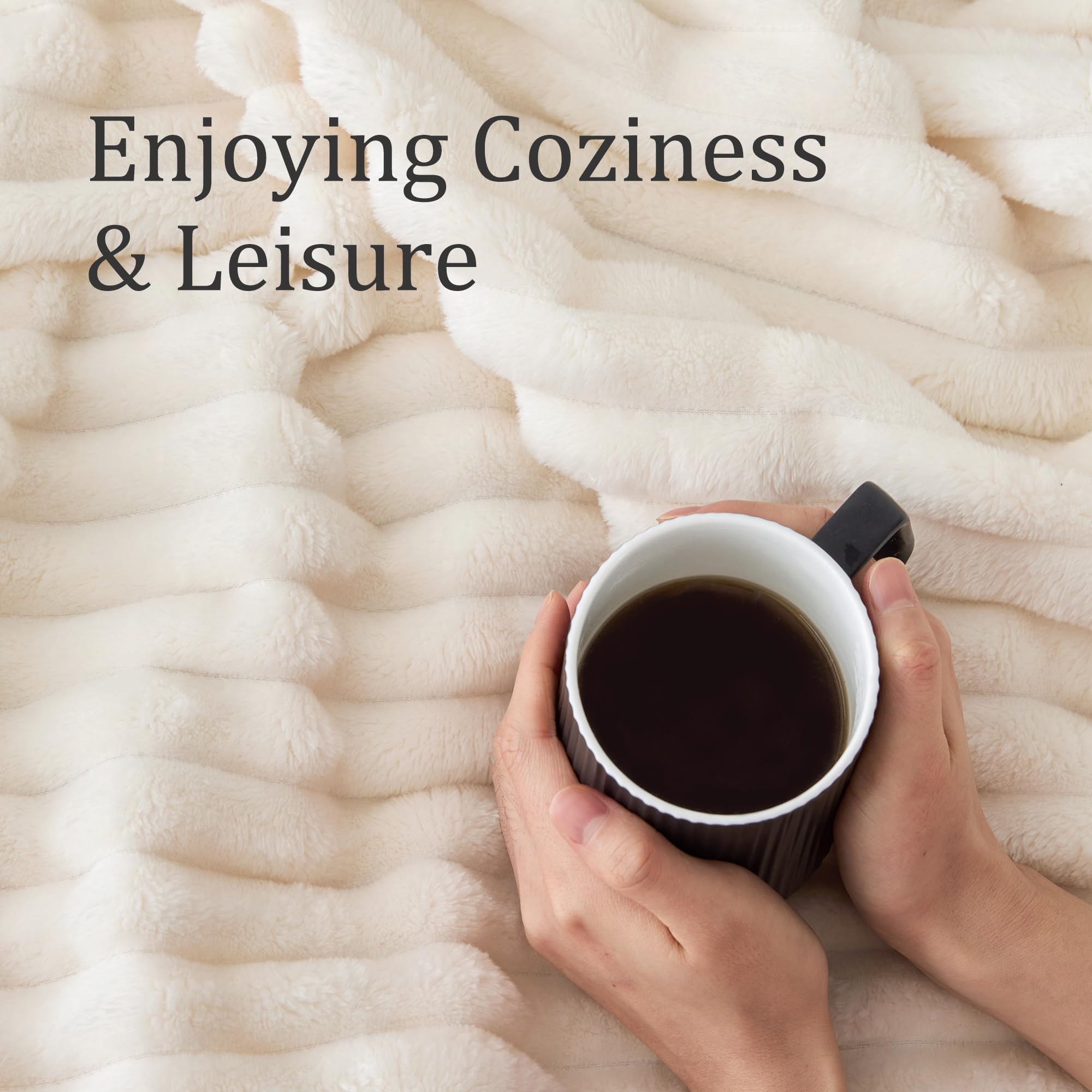 BEDELITE striped blanket breathes easily, suitable for year-round use