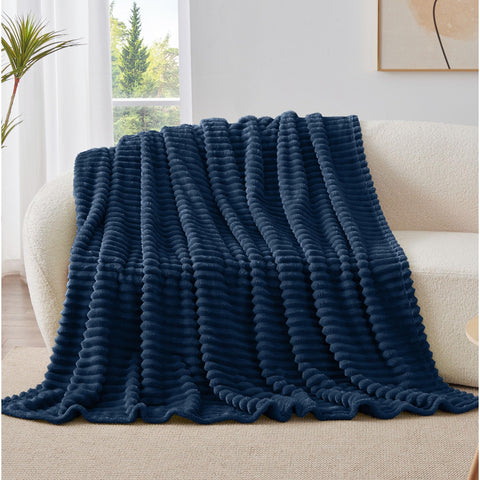 BEDELITE twin blanket care label indicates machine wash and durability.