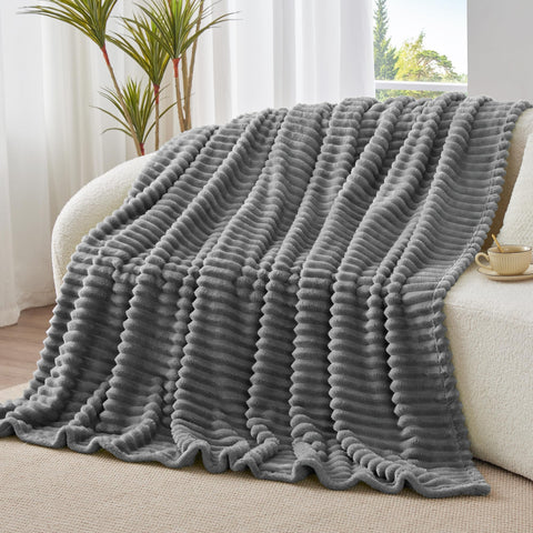 BEDELITE twin blanket easy-care stitches resist shrinking and fading.