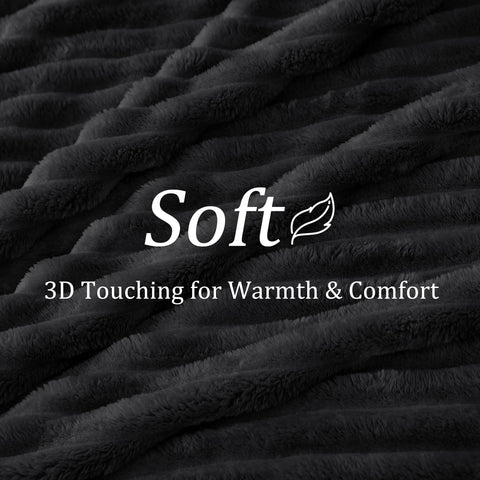 BEDELITE Twin Blanket on sofa demonstrates casual warmth
