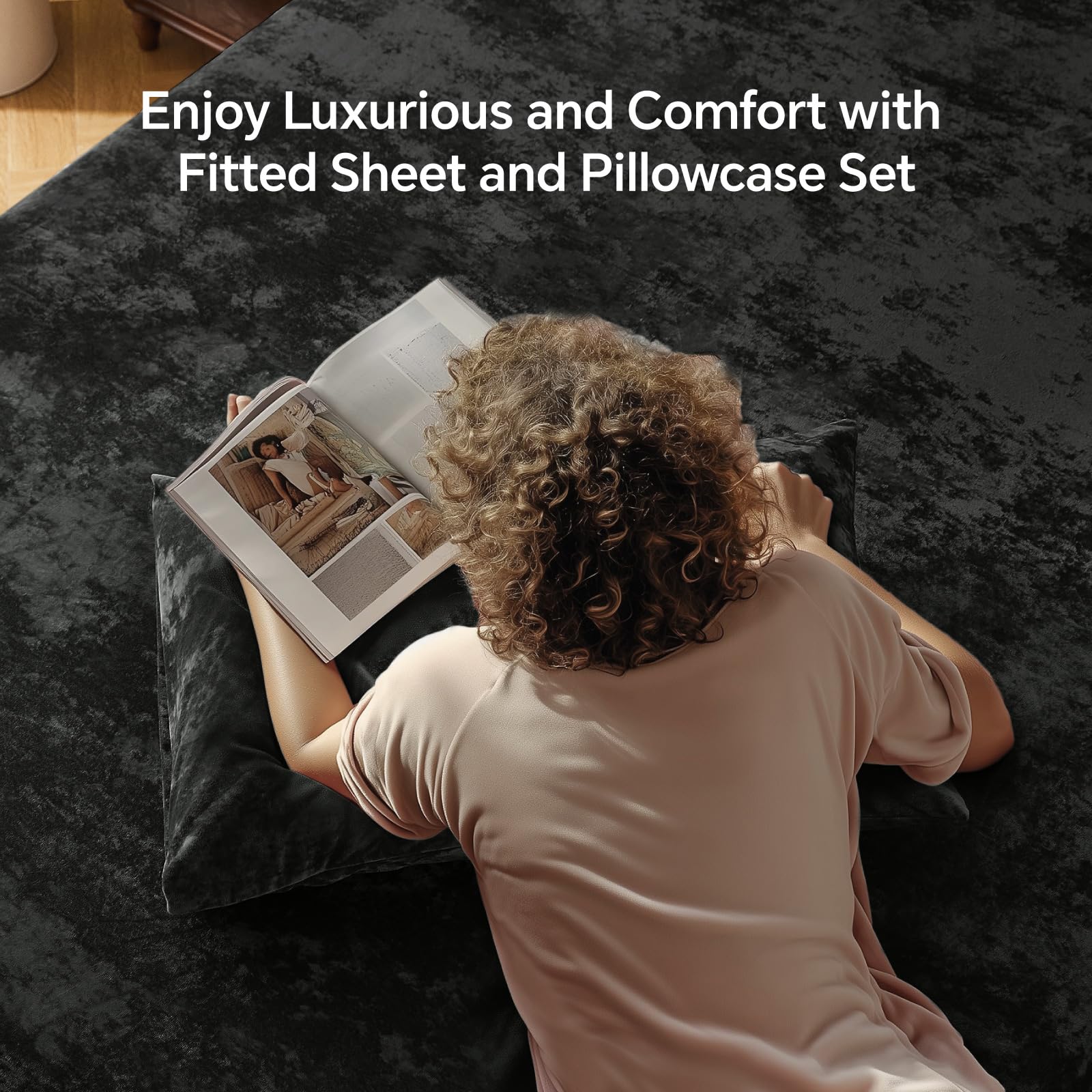 BEDELITE velvet pillowcase 20x30 for smooth, breathable comfort