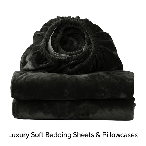 BEDELITE velvet sheet with reinforced stitching for durability