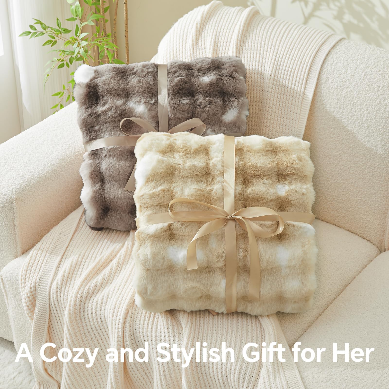 BEDELITE year-round warmth throw ideal for chilly evenings indoors.