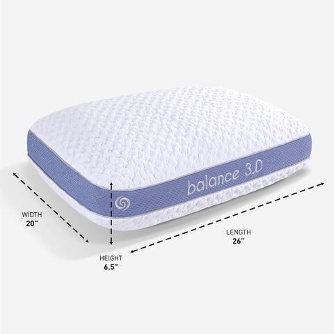 Boost Foam core within Balance Pillow providing lift