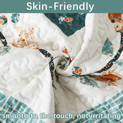 Bedifany quilt care durability fold shows easy-care routine