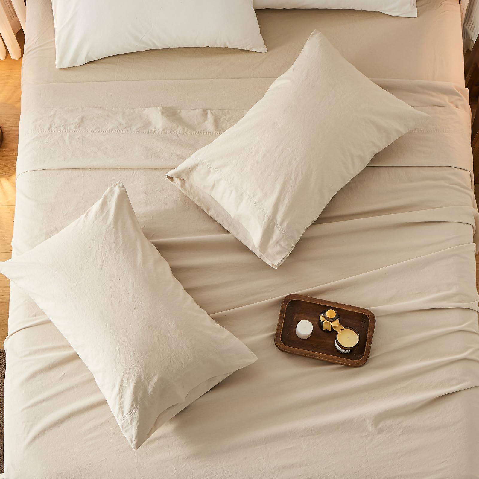 Bedlifes linen is hypoallergenic and breathable for sensitive skin users.