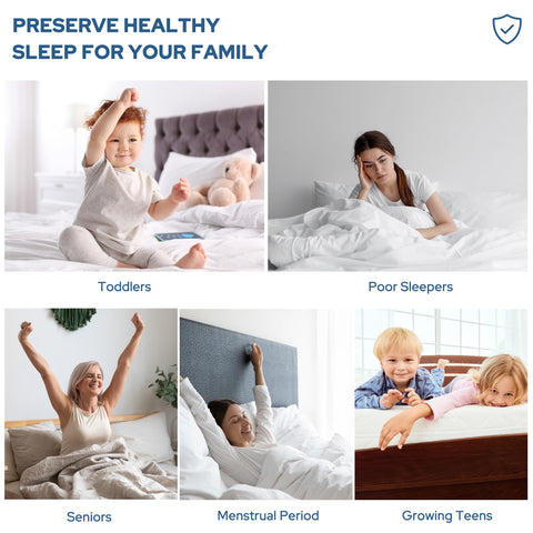 BEDLORE breathable microfiber top layer stays cool