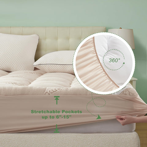 BEDLORE breathable surface promotes cooler comfortable sleep throughout the night