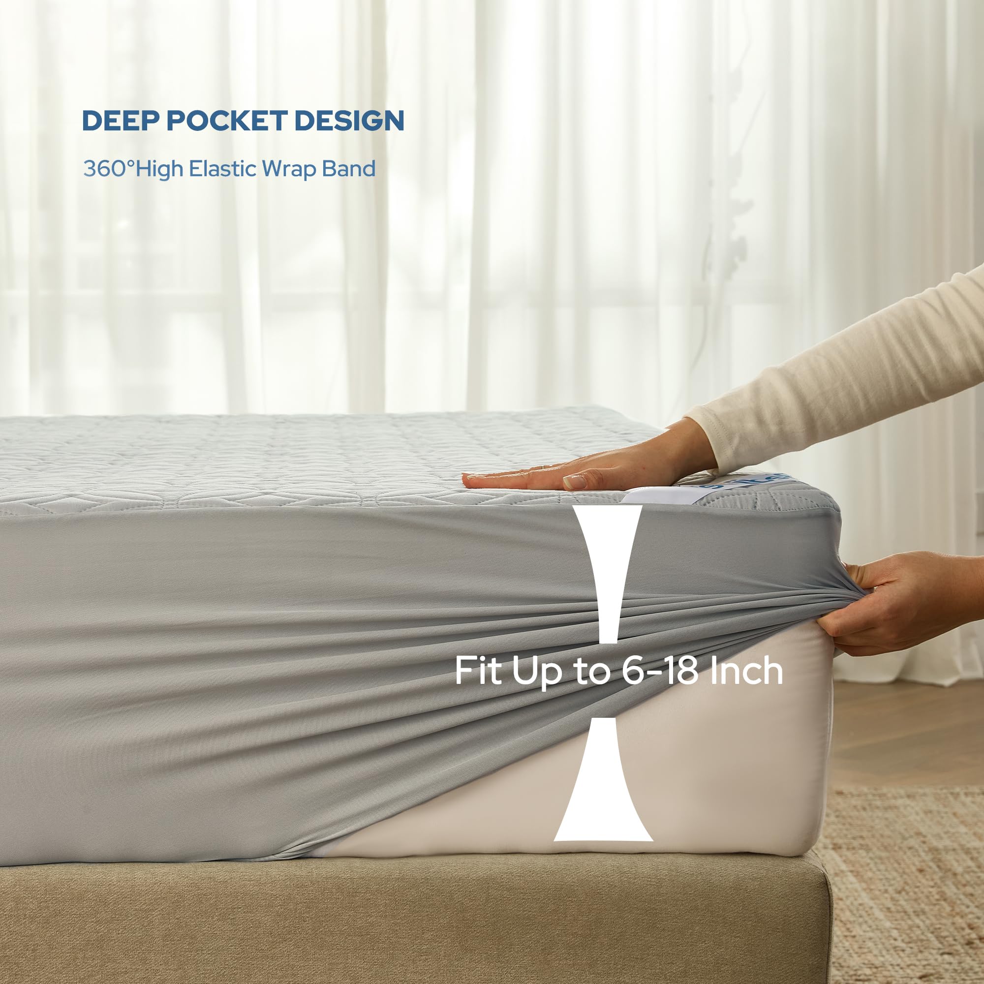 BEDLORE dirt-proof cover designed for easy machine washing and care
