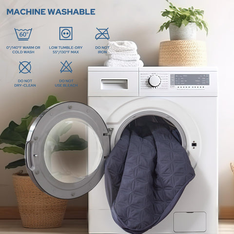 BEDLORE easy-care cover is machine washable