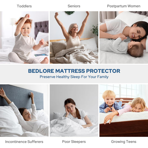 Bedlore easy-care fabric is machine washable in cold water