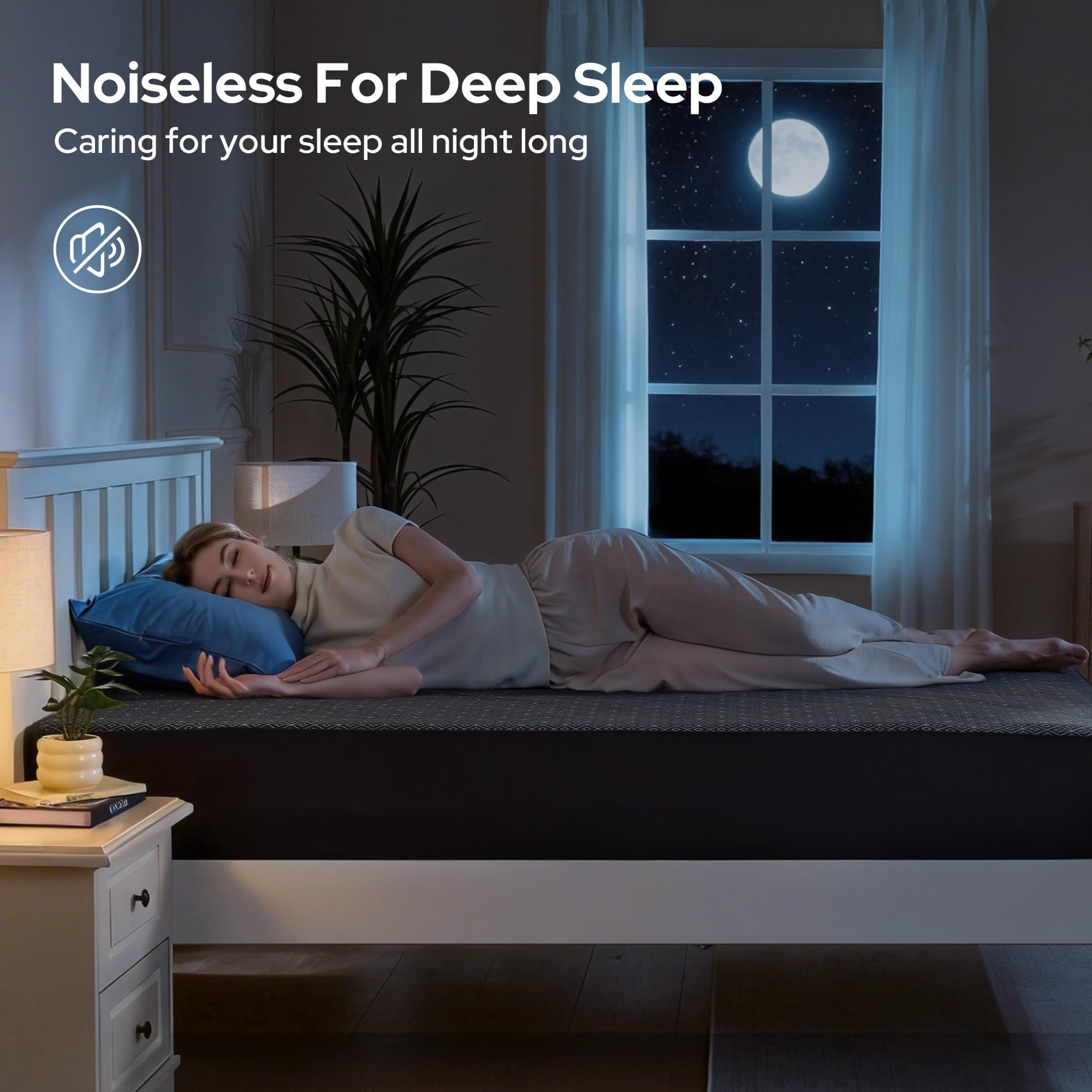 BEDLORE full-coverage protector guards against moisture and everyday accidents.